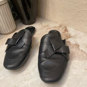 Born Caddo Mule Black Leather Womens Sz 10